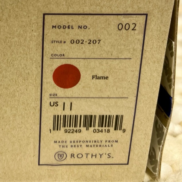 Rothy’s The Point in Flame - Picture 11 of 11